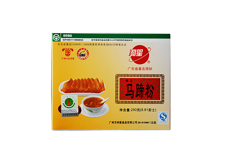 ZHOUXING WATER CHESTNUT STARCH 250G